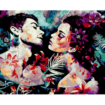 Картина за номерами ZiBi Art Line Пристрасть 40х50 см (ZB.64206) - Pampik