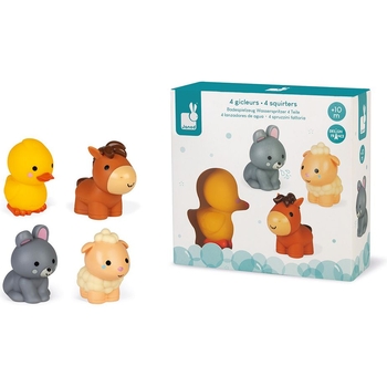 Набір іграшок для купання Janod Тварини (J04702) - Pampik - 7