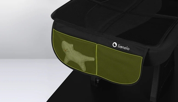 Захисний чохол під автокрісло Lionelo Sikker Black Carbon, чорний - Pampik - 5