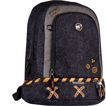 Рюкзак Yes TS-79 Street style, черный (552272) - Pampik - 2