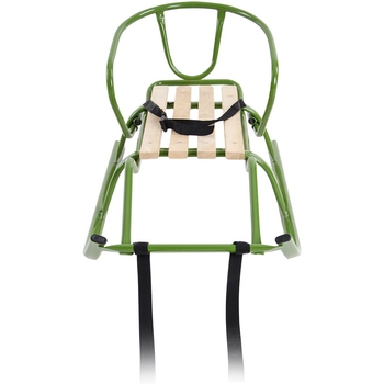 Санки Vitan Спорт Ф1 зі спинкою хакі (2130004) - Pampik - 2