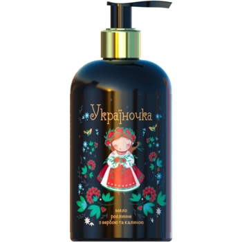 Мило рідке рослинне рослинне ФітоБіоТехнології Україночка з вербою та калиною, 350 мл - Pampik