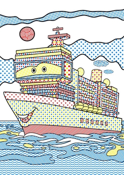 Чарівна водна розмальовка Кристал Бук Кораблі, 8 сторінок (F00024507) - Pampik - 2