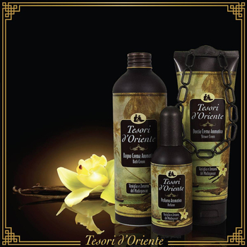 Парфюмированный крем-гель для душа Tesori d'Oriente Ваниль и имбирь, 250 мл - Pampik - 4