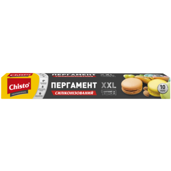 Пергамент для випікання Chisto силіконізований, 38 см, 10 м - Pampik