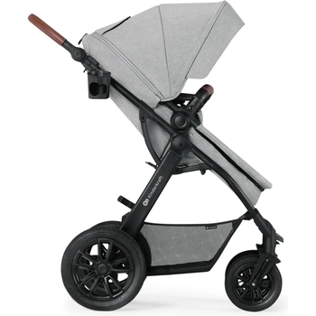 Универсальная коляска 3 в 1 Kinderkraft Xmoov CT светло-серая (00-00305177) - Pampik - 7