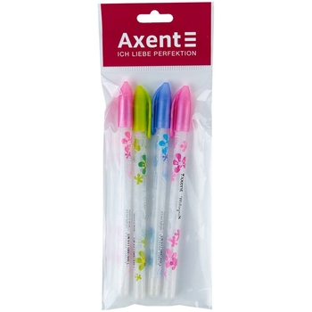 Ручка кулькова Axent Milagro синя 4 шт. (AB1011-02/04/P-A) - Pampik