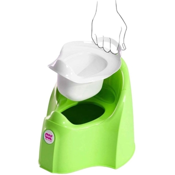 Горщик анатомічний OK Baby Pasha, салатовий (38914440) - Pampik - 3