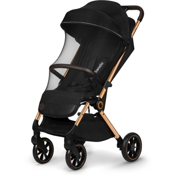 Прогулянкова коляска Lionelo Cloe Black Onyx, чорна (LO-CLOE BLACK ONYX) - Pampik - 5