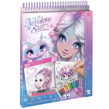 Набір для творчості Nebulous Stars Розмальовка із водою: Зоряна акварель (11133) - Pampik