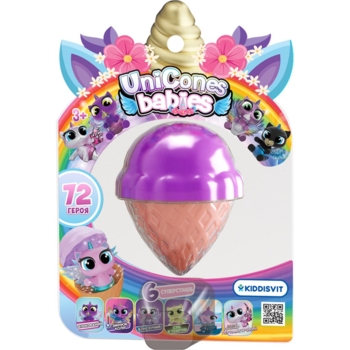 Колекційна фігурка-сюрприз Unicones Babies Єдинорожок, в асортименті (1238-UA) - Pampik