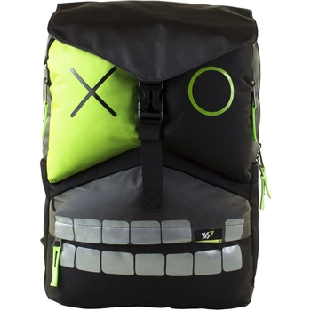 Рюкзак молодіжний Yes DY-17 Bodeful Defiant, сірий з чорним (558420) - Pampik