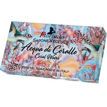 Мыло натуральное Florinda Морская линия Коралловая вода, 100 г - Pampik