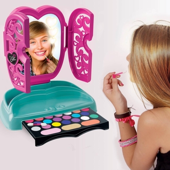 Набір дитячої косметики для макіяжу Clementoni The Make-Up Mirrorї Crazy Chic (18541) - Pampik - 6
