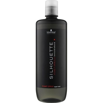 Лак для волос Schwarzkopf Professional Silhouette Pumpspray супер сильная фиксация с помпой 1 л - Pampik
