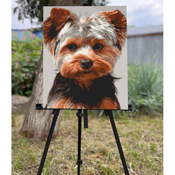 Картина за номерами ArtCraft Йоркшир-тер'єр 40x50 см (11644-AC) - Pampik - 3