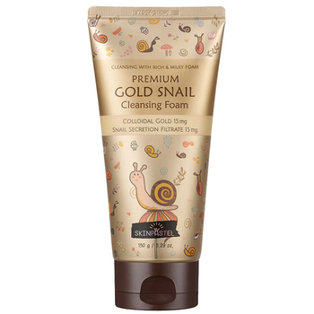 Пінка для вмивання Skinpastel Gold Snai, очищувальна, 150 мл - Pampik