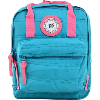 Рюкзак молодіжний Yes ST-27 Spanish Emerald, блакитний (555768) - Pampik