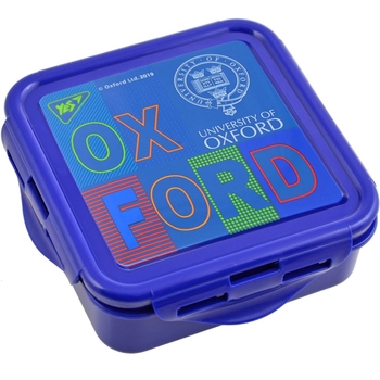 Ланч-бокс Yes Oxford, 380 мл, синий (706839) - Pampik