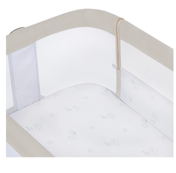 Ліжечко приставне Lionelo Luna Beige Sand, бежевий - Pampik - 7