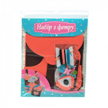 Набор для творчества Апли Крапли Сумка из фетра Лисичка (НС-10) - Pampik - 2