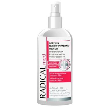 Кондиціонер для ослабленого та випадаючого волосся Radical зміцнюючий 200 мл - Pampik