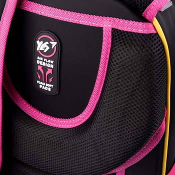 Рюкзак школьный Yes S-40 Pixel dog, черный (558904) - Pampik - 5