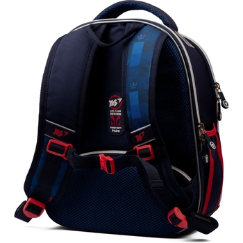 Рюкзак каркасний Yes H-100 Oxford, синий (559377) - Pampik - 3