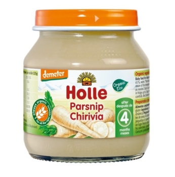 Пюре Holle Пастернак, органічне, 125 г - Pampik