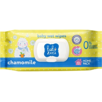 Влажные салфетки Baby Zaya, ромашка, 84 шт. - Pampik