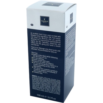 Крем-маска для рук Famirel с минералами Мертвого моря, коллагеном и эластином, 100 мл - Pampik - 4