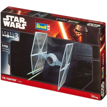 Збірна модель Revell Зоряний TIE Fighter, рівень 3, масштаб 1:110, 22 деталі (RVL-03605) - Pampik
