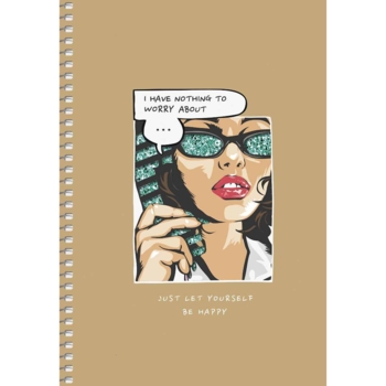 Тетрадь для записей Student Разговор, А5, без линовки, спираль, 96 листов (A5-SC-096-6115) - Pampik