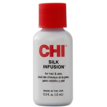 Відновлюючий комплекс для волосся з шовком CHI Silk Infusion, 15 мл - Pampik