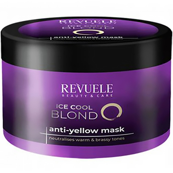 Маска для волос Revuele Ice Cool Blond Anti-Yellow, для нейтрализации желтизны, 500 мл - Pampik