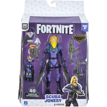 Коллекционная фигурка Fortnite Legendary Series Scuba Jonesy S9, 15 см (FNT0734) - Pampik - 10