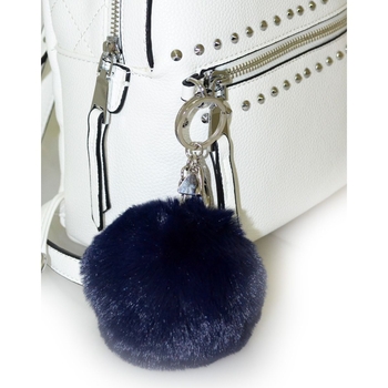 Брелок Yes с пушком Navy Fluffy, 9 см, черный (558116) - Pampik - 2