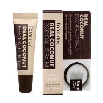 Бальзам для губ FarmStay Real Coconut Essential Balm Кокос, 10 мл - Pampik