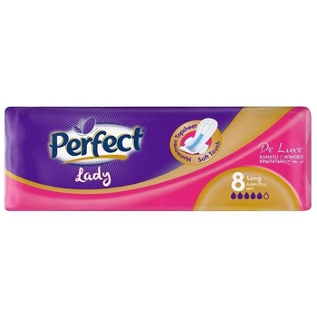 Прокладки з крильцями Perfect Lady Pad Classic Long 8 шт. - Pampik
