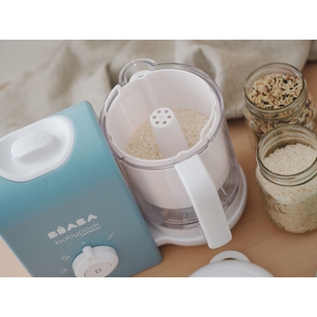 Контейнер для варіння круп Beaba Pasta Rice cooker Babycook Express Beaba, 850 мл, білий (916320) - Pampik - 4