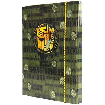 Папка для тетрадей Kite Transformers на резинке В5 (TF23-210) - Pampik