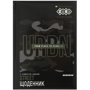 Щоденник шкільний ZiBi Kids Line City В5 48 аркушів (ZB.13805) - Pampik