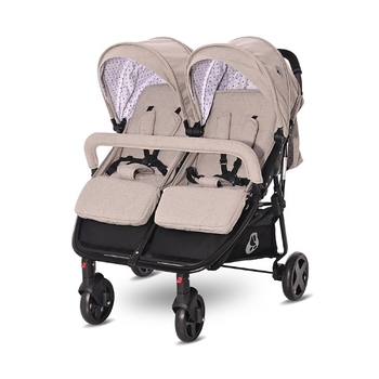 Коляска для двойни Lorelli Duo String Dots (24575) - Pampik - 3