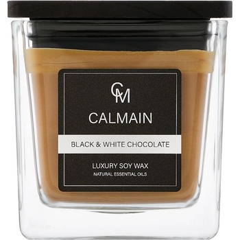 Ароматическая свеча Calmain Black & White Chocolate 430 г - Pampik