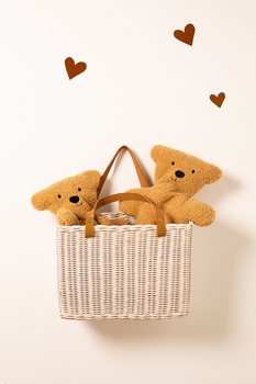 Іграшка-комфортер Childhome Teddy, коричневий (CCTBDTB) - Pampik - 6