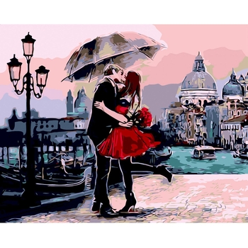 Картина за номерами ZiBi Art Line Зустріч 40х50 см (ZB.64204) - Pampik