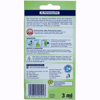 Универсальный освежитель воздуха для дома Denkmit 2в1, 1 шт. - Pampik - 2