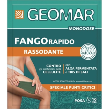 Засіб грязьовий швидкої дії Geomar Body Антицелюлітний, з ферментованими водоростями та морською сіллю, 80 мл (саше) - Pampik