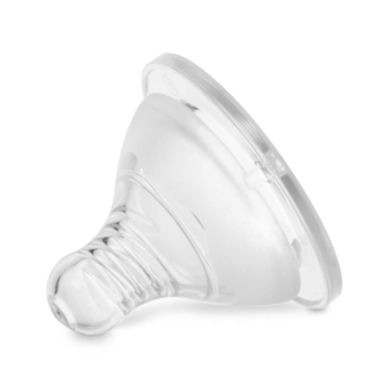 Прозора силіконова соска Baboo, на широке горлечко, повільний потік, 0+ міс., 2 шт. (4-110) - Pampik - 5