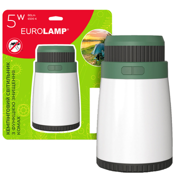Світильник для знищення комах Eurolamp LED (MK-5W(LIGHT)) - Pampik